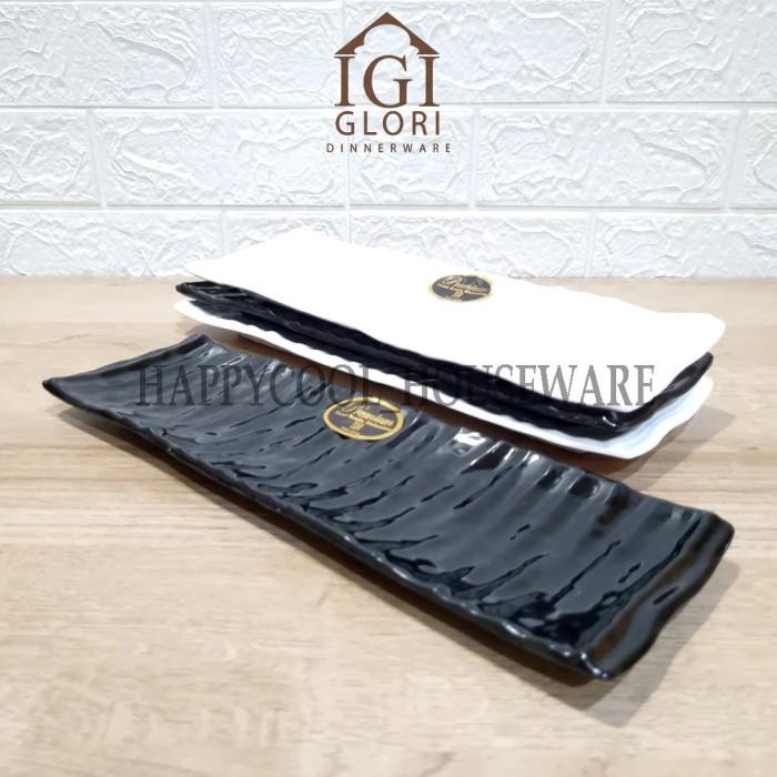 Gambar GLORI Premium Melamin 13in |Piring Sushi |Piring Makan Gelombang G2913 dari HappyCool Houseware Kota Tangerang Tokopedia