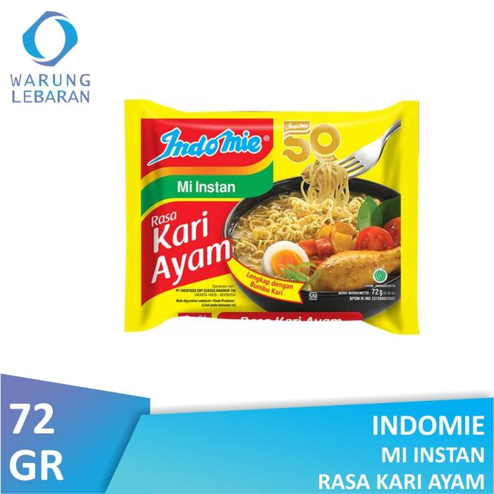 Gambar Indomie Instan Kari Ayam 72 gr dari Warung Lebaran Kota Administrasi Jakarta Pusat Tokopedia