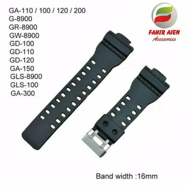 Gambar GA-300 CASIO GA-200 TALI GA-120 JAM STRAP GA-110 GA-100 G-Shock JAM CA dari zahraverona Kota Bandung Tokopedia