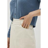 Gambar Love, Bonito - Rok Wanita - Araceli Asymmetrical Denim Skirt - Ivory dari Love, Bonito ID Kab. Bekasi 2 Tokopedia