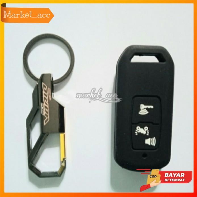 Gambar Gantungan Kunci Vario 160 Kunci Logo Eksklusif dan silikon remote dari market acc_NEW Kota Tangerang Selatan Tokopedia