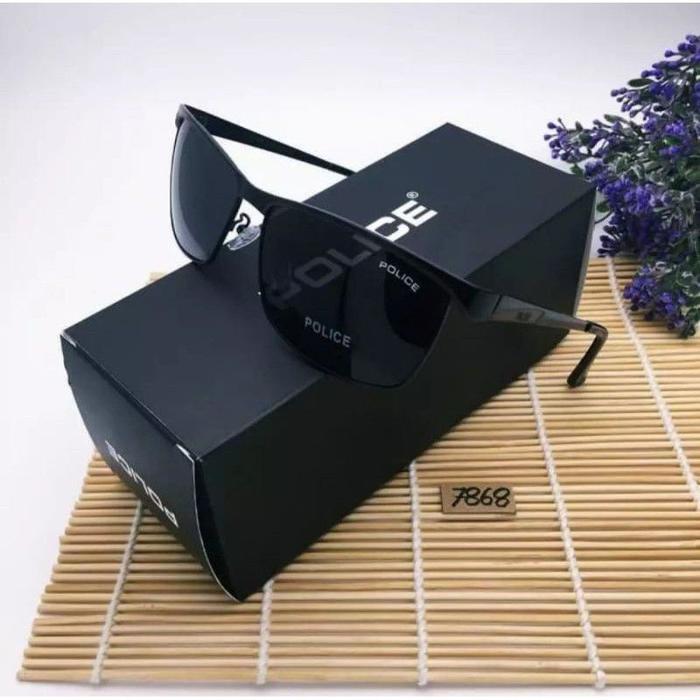 Gambar (COD) KACAMATA HITAM PRIA KACAMATA POLARIZED ANTI SILAU police 7868 dari AZWAR STORE1 Jakarta Selatan Tokopedia