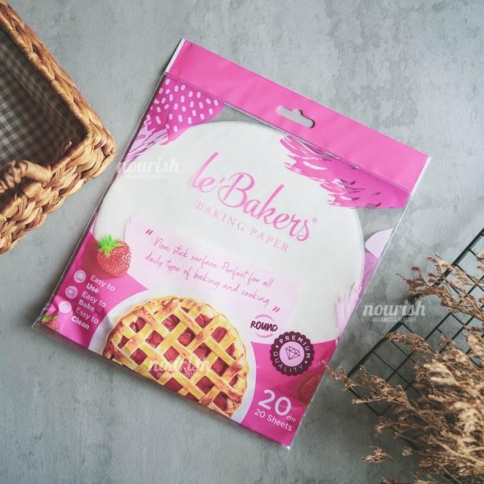 Gambar Le Bakers Kertas Loyang Bulat 20cm 20pc Lebakers Baking Paper dari Nourish Indonesia Jakarta Utara Kota Administrasi Jakarta Utara Tokopedia