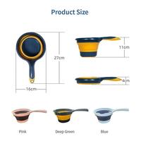 Gambar Gayung Traveling Gayung Lipat Silikon Gayung Portable Silicone Tebal dari Mahendra Infotech Store Kota Administrasi Jakarta Barat 3 Tokopedia