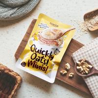 Gambar Quickly Oats! Minis! Instant Oatmeal Happy Banana Sachet 55gr dari Nourish Indonesia Jakarta Utara Kota Administrasi Jakarta Utara 2 Tokopedia