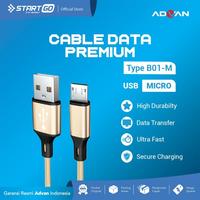 Gambar ADVAN STARTGO Kabel Cable Data Premium USB to Type- C dari Golden Celluler Kota Administrasi Jakarta Pusat 2 Tokopedia