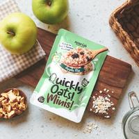 Gambar Quickly Oats! Minis! Instant Oatmeal Apple Pie Sachet 55gr dari Nourish Indonesia Jakarta Utara Kota Administrasi Jakarta Utara 1 Tokopedia