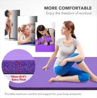 Gambar Yoga Mat 10mm Matras Hiking Alas Tidur Tebal Karpet Senam Tebal dari AchillesCollection Kota Administrasi Jakarta Barat 1 Tokopedia
