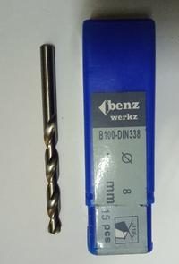 Gambar HSS Drill Bit/Mata Bor Besi 8 mm Benz ⠀⠀⠀⠀⠀⠀⠀⠀⠀⠀ dari MITRA BANGUNAN 888 Kota Administrasi Jakarta Utara 2 Tokopedia