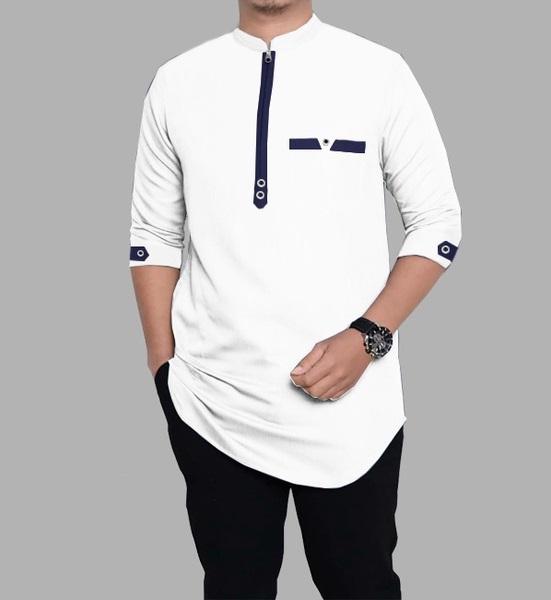 Gambar Baju Koko Qurta Pria Baju Koko Pria 3/4 Kurta Pria Jumbo Adem XXXL dari AchillesCollection Kota Administrasi Jakarta Barat Tokopedia