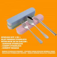 Gambar Sendok Stainless Steel 304 Sendok Garpu Set Alat Makan Food Grade dari AchillesCollection Kota Administrasi Jakarta Barat 3 Tokopedia