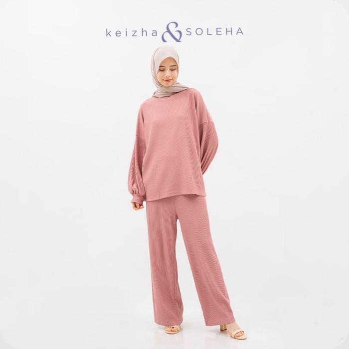 Gambar keizha & SOLEHA Ribia Pants dari Keizha &amp; Soleha Official Shop Kota Tangerang Tokopedia