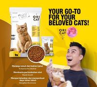 Gambar MAKANAN KUCING ORI CAT FOOD PREMIUM ORICAT 1 KG - 800GR IKAN dari Petshop Surga Animal Kota Tangerang Selatan 1 Tokopedia