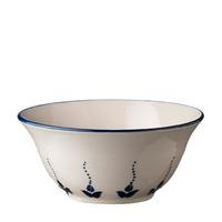 Gambar Soup Bowl / Mangkok Sup Jenggala Floral Indigo Biru dari Jenggala Keramik Bali Kab. Badung 1 Tokopedia