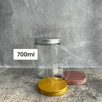 Gambar ToplesKaca250ml 400ml500ml700ml1000ml/JarKaca /Topleskue dari HS PACKAGING Kota Administrasi Jakarta Barat 2 Tokopedia