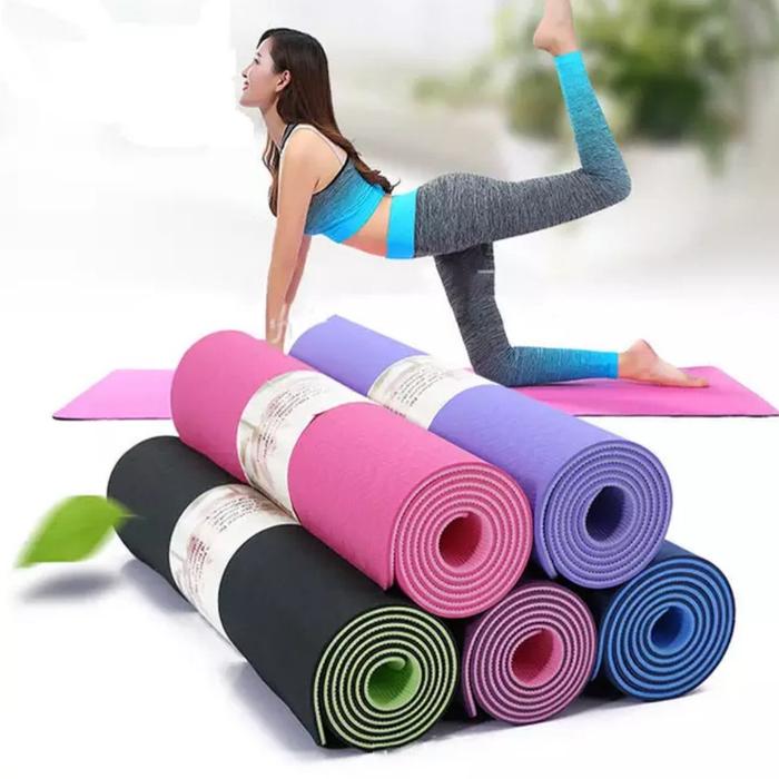 Gambar Premium Matras Yoga Mat Tebal 10MM Senam Matt Pilates PVC Camping dari Mahendra Infotech Store Kota Administrasi Jakarta Barat Tokopedia