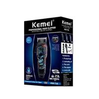 Gambar Kemei KM-735 Hair Clipper Trimmer Electric Cukur Rambut dari Central Electronic New Kota Administrasi Jakarta Barat 4 Tokopedia