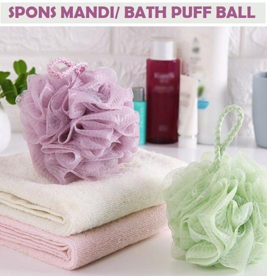 Gambar Shower Puff Premium Spons Sikat Mandi Bath Ball Flower Foam dari Lockgamerz Electronic Kota Administrasi Jakarta Barat Tokopedia