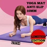 Gambar Matras Yoga Mat TEBAL 10MM Senam Pilates Olahraga Matras Pendakian dari Lockgamerz Electronic Kota Administrasi Jakarta Barat 1 Tokopedia