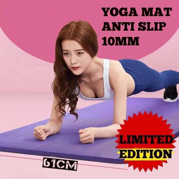 Gambar Matras Yoga Mat TEBAL 10MM Senam Pilates Olahraga Matras Pendakian dari Lockgamerz Electronic Kota Administrasi Jakarta Barat Tokopedia