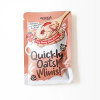 Gambar Quickly Oats! Minis! Instant Oatmeal Very Berry Strawberry Sachet 55gr dari Nourish Indonesia Jakarta Utara Kota Administrasi Jakarta Utara 2 Tokopedia