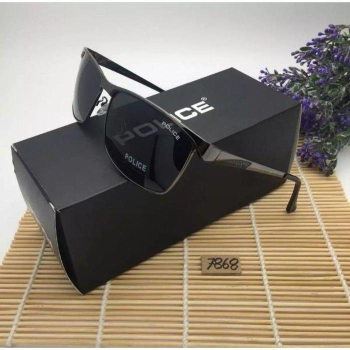 Gambar (COD) KACAMATA HITAM PRIA KACAMATA POLARIZED ANTI SILAU police 7868 - Gun, One size dari AZWAR STORE1 Jakarta Selatan 5 Tokopedia