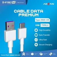 Gambar ADVAN STARTGO Kabel Cable Data Premium USB to Type- C dari Golden Celluler Kota Administrasi Jakarta Pusat 4 Tokopedia