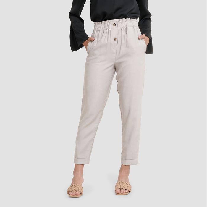 Gambar Mississippi Celana Bahan Panjang Wanita I31000061M Grey dari Mississippi Ladies Kota Bogor Tokopedia