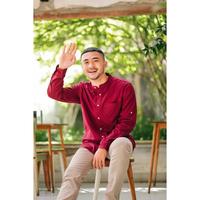 Gambar Cotton Inch x Coop Design - Husna Kemeja Koko Polos Lengan Panjang dari COTTON INSTYLE OFFICIAL SHOP Kota Bandung 4 Tokopedia