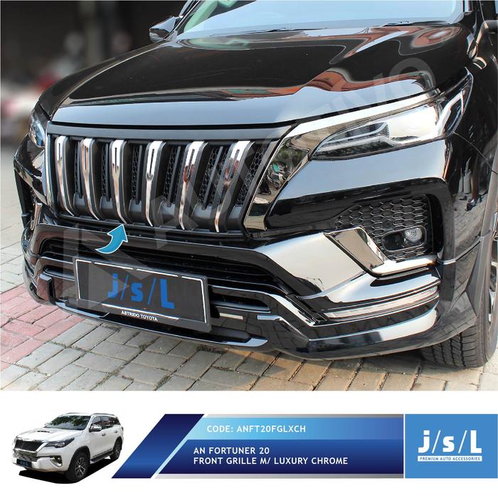 Gambar Apollo Grill Depan New Fortuner 2020 JSL Front Grille Blacktivo Red dari Autotivo Official Kota Tangerang Selatan Tokopedia