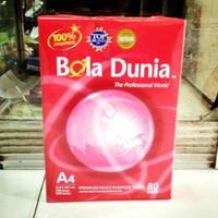 Gambar Bola Dunia Kertas 1 RIM 500Lbr HVS A4 80 gsm 210 x 297 mm dari CENTRO TRADING Kota Bandung 2 Tokopedia