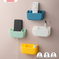 Gambar UNNISO - Wall Mounted Tempat Penyimpanan Remote Holder Multifungsi WM2 - Biru dari unniso Kota Bandung 1 Tokopedia