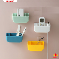 Gambar UNNISO - Wall Mounted Tempat Penyimpanan Remote Holder Multifungsi WM2 - Biru dari unniso Kota Bandung 2 Tokopedia