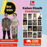 Gambar katun iwan tirta print kombinasi bahan kain batik solo jogja dari Batik Songket_NEW Kota Administrasi Jakarta Pusat 1 Tokopedia