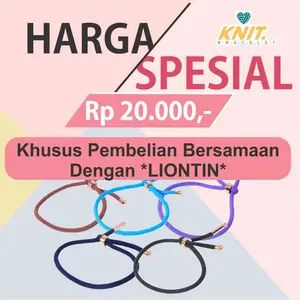 STRAP KNIT BRACELET TIPE E (Belum Termasuk Emas)
