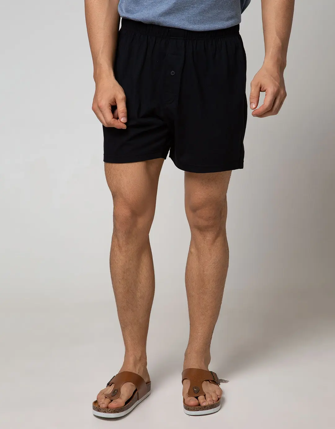 Cole Celana Boxer Pria Knit Short Solid 104899186