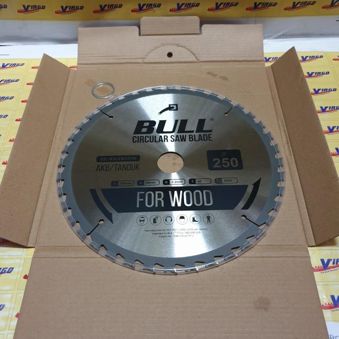 Gambar Bull Blcx 10-040 Pisau Gergaji Kayu Circular Saw Blade Tanduk 10"×40T dari RAJANE TEKNIK Kota Depok Tokopedia