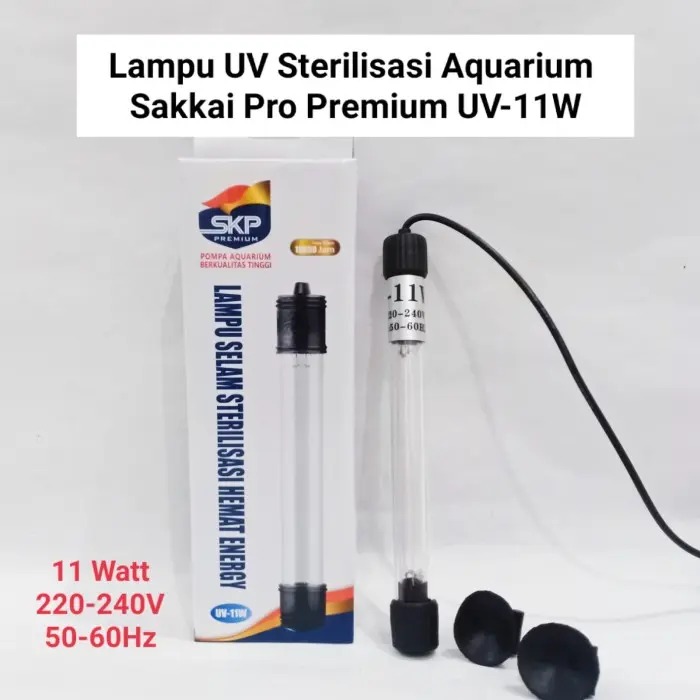 Lampu UV sterilisasi Aquarium Sakkai Pro Premium UV- 5W/ 7W/ 9W/ 11W 2