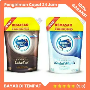 Frisian Flag Pouch 560gr Susu Kental Manis Bendera Kemasan Ekonomis