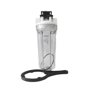 Housing Filter Air Nanotec 10" Clear Drat 1/2"