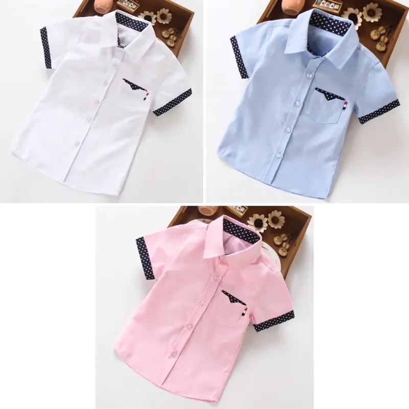 Cullen Shirt | Kemeja Lengan Pendek Anak Laki Laki | Boy Shirt