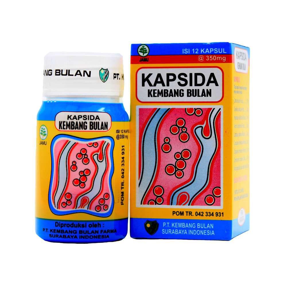 Kapsida Kembang Bulan Box isi 12 Kapsul (350mg)