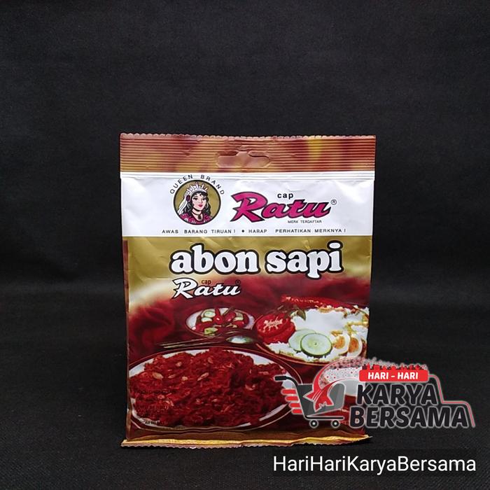 Gambar ABON SAPI CAP RATU 90GR dari HariHariKaryaBersama Kota Medan Tokopedia