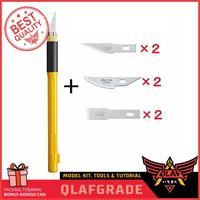 Gambar PEN CUTTER PRO ART KNIFE 3 in 1 pisau potong nubmark gundam craft OLFA dari Wahkhilaf Kota Surabaya 5 Tokopedia
