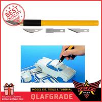 Gambar PEN CUTTER PRO ART KNIFE 3 in 1 pisau potong nubmark gundam craft OLFA dari Wahkhilaf Kota Surabaya 3 Tokopedia