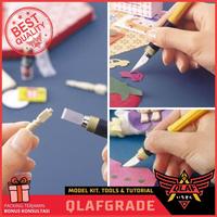 Gambar PEN CUTTER PRO ART KNIFE 3 in 1 pisau potong nubmark gundam craft OLFA dari Wahkhilaf Kota Surabaya 4 Tokopedia