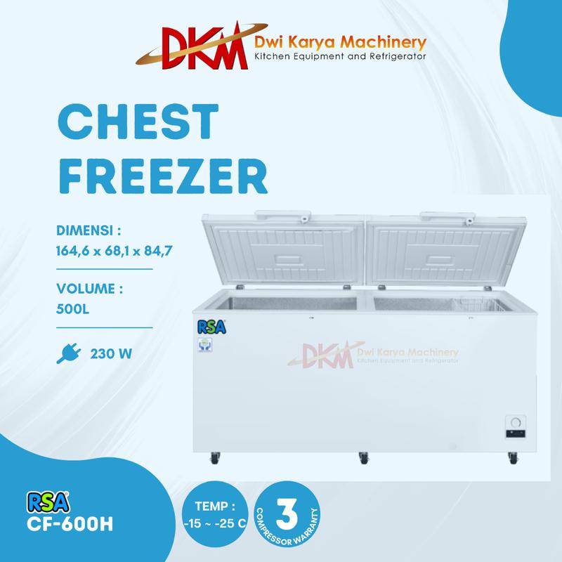 Chest Freezer RSA CF-600H/Freezer Box CF 600H/CF600/CF 600 - Shop ...