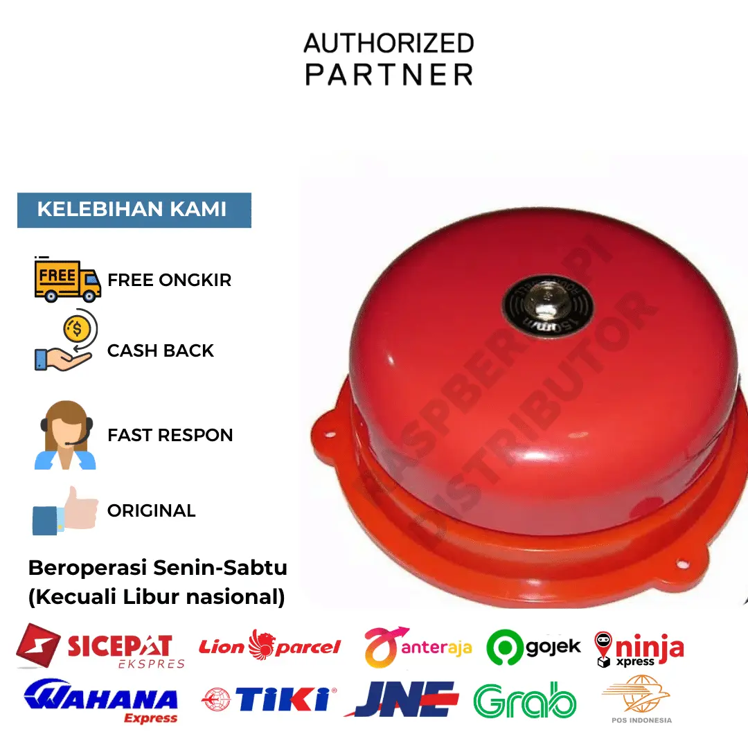 BELL SEKOLAHAN BUNYI KRING / ROUND BELL 2.5"/ 55mm BEL-55