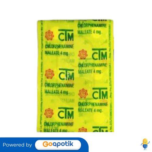CTM PIM 4 MG TABLET