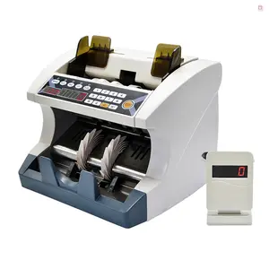 Mesin Penghitung Uang Kertas Otomatis Dengan Sinar UV MG Counterfeit